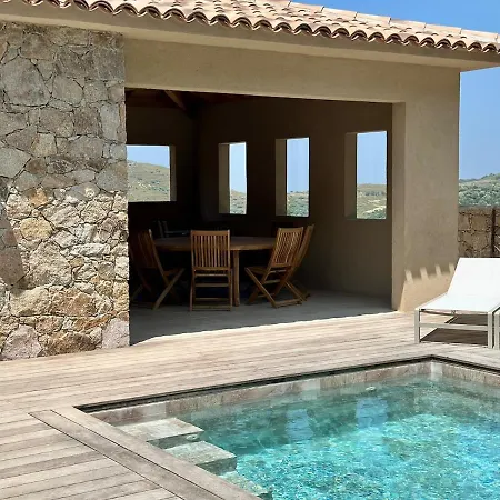 Ferienhaus Casa Di L'ortu - Neuve Avec Piscine Privee Chauffee