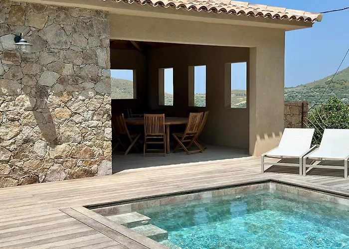 Feriehus Casa Di L'ortu - Neuve Avec Piscine Privee Chauffee